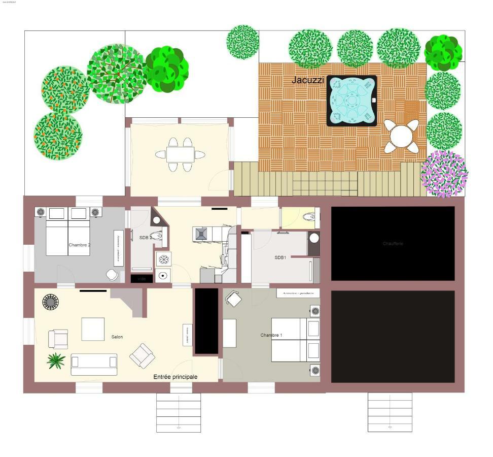 Maison Des Ecluses Strasbourg F3 90M2 Jacuzzi Climatisation Buitenkant foto